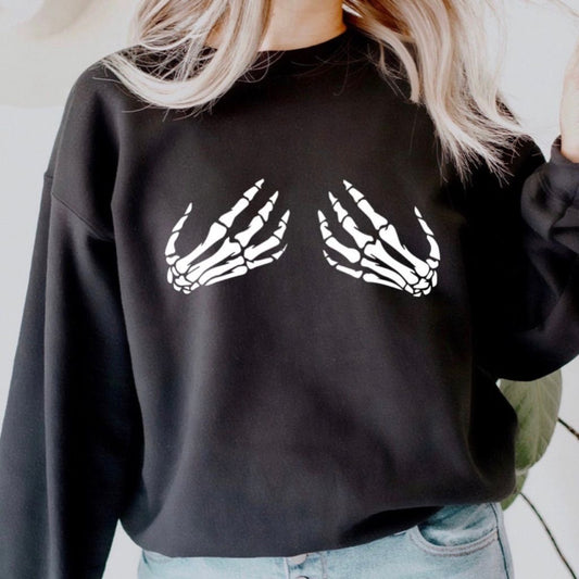 Skeleton crewneck