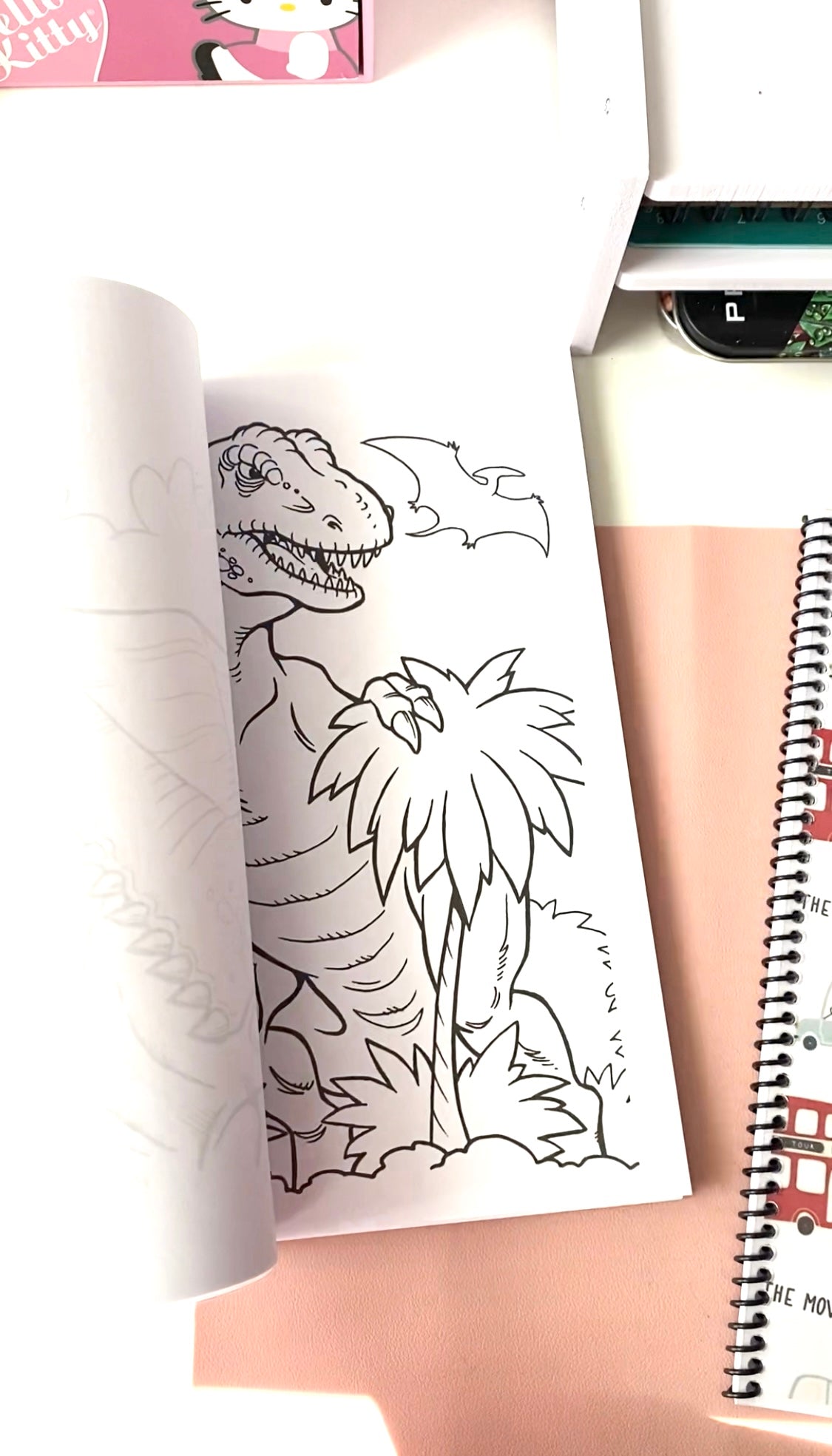 Dinosaurs coloring book