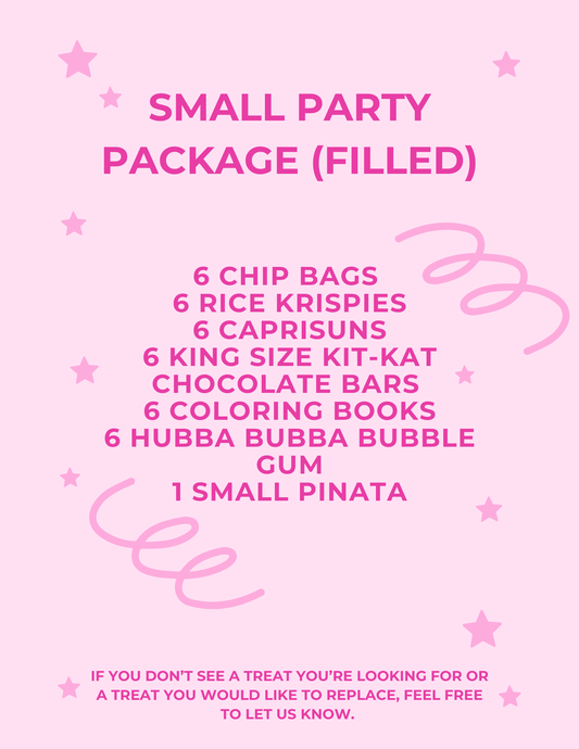 Small Party Package (Filled)