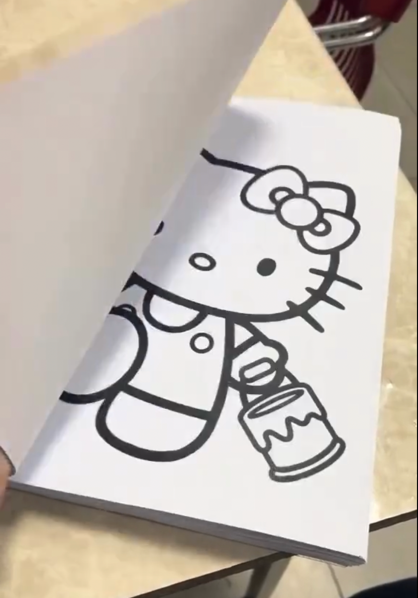 Hello Kitty Coloring Book