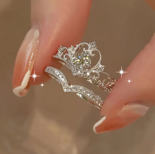 2PC Princess ring