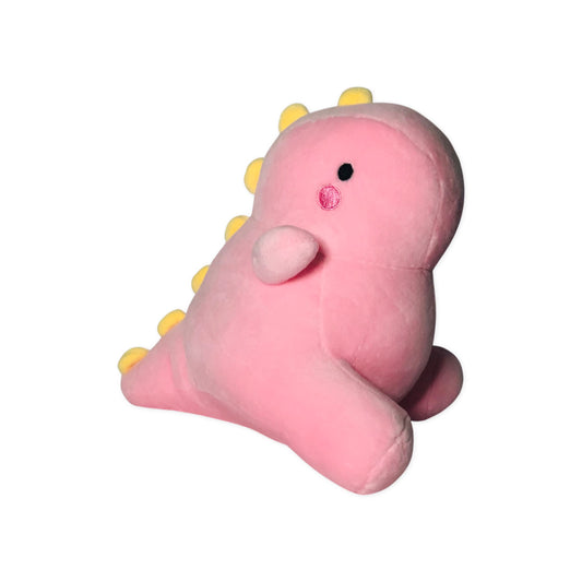 Pink Dino plush