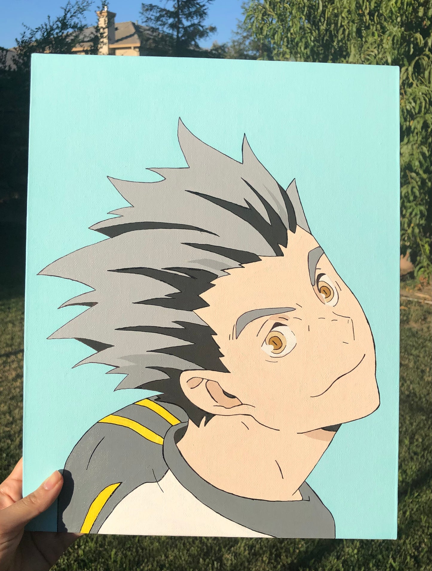 Kotaro Bokuto painting (Original)