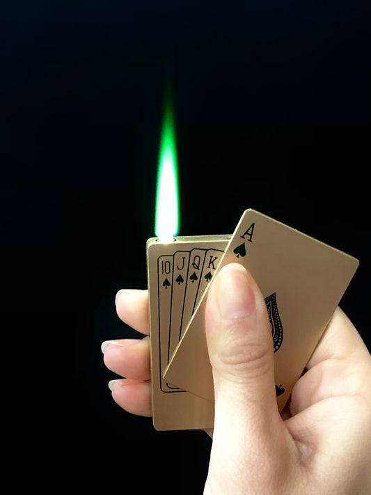 Jet Torch Playing Cards Lighter